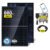 ERGOFINO DY880 BALKONKRAFTWERK 880W MIT 2X440W BIFAZIALER GLAS SOLARMODULE, DEYE WECHSELRICHTER, KABEL für nur 269€