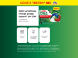 Ariel Max Power Waschmittel [gratis testen, Geld zurück!]