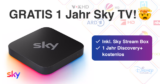 1 Jahr Sky TV gratis sichern! 🎁